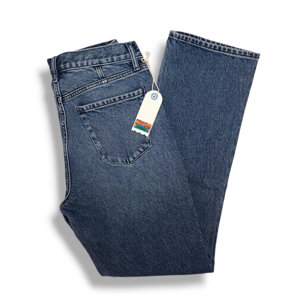 NWT Daily Blue Adriano Goldschmied Manya Straight Leg Jeans Sz. 29 Champlain - Picture 2 of 11